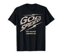 God Speed Run The Race Running Tee T-Shirt