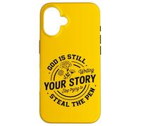 God Still Writing Your Story Inspirational Christian Faith Case for iPhone 16