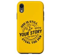 God Still Writing Your Story Inspirational Christian Faith Case for iPhone XR
