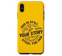 God Still Writing Your Story Inspirational Christian Faith Case for iPhone XS Max