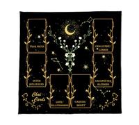 God Table Cloth Reading Cards Astrology Turtcard Tablecloth Altar Cloth Board Game Accessories Card Tablecloth Wall Decoration