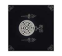 God Tablecloth Card Mat Table Cover Astrology Oracle Pad Tarot Table Cloth Altar Cloth Board Gamepad