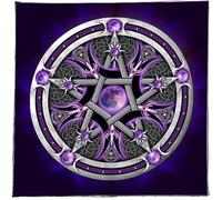 God Tablecloth Star Symbol Astrology Card Tablecloth Altar Cloth Board Game Accessories
