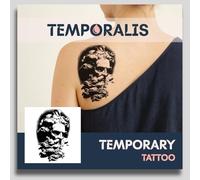 God tattoo - Temporalis® | Temporary tattoos for women and men - Vegan fake tattoos, waterproof and EU-certified - Lasts 1 to 2 weeks [ Wrath of Zeus ]