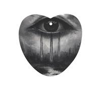 God Tears River Car Air Freshener Aromatherapy Tablet Hanging Decor for Rearview Mirror Dorm