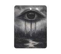 God Tears River Car Air Freshener Aromatherapy Tablet Hanging Decor for Rearview Mirror Dorm