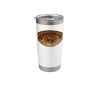God The Father Heavenly Angels Fresco Art Stainless Steel Insulated Tumbler