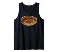 God The Father Heavenly Angels Fresco Art Tank Top