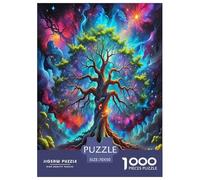 God Tree1000 Piece Jigsaw Puzzles for Adults And Kids Family Game FantasyFun And Challenging Home Decors Great Gift Idea70x50cm/1000pcs