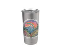 God Turns Broken Pieces Into Masterpieces Christian Faith Stainless Steel Insulated Tumbler