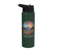 God Turns Broken Pieces Into Masterpieces Christian Prayer Stainless Steel Insulated Water Bottle