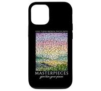 God Turns Broken Pieces Into Masterpieces Christian Quote Case for iPhone 12/12 Pro