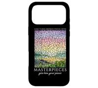 God Turns Broken Pieces Into Masterpieces Christian Quote Case for iPhone 17 Pro Max