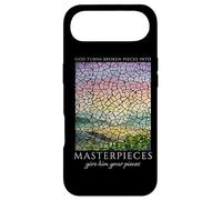 God Turns Broken Pieces Into Masterpieces Christian Quote Case for iPhone Air