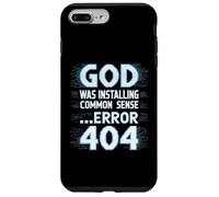 God Was Installing Common Sense Error 404 Case for iPhone 7 Plus/8 Plus