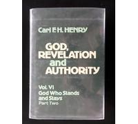 God Who Stands, Stoops and Stays (v.6) (God, Revelation and Authority)