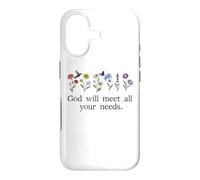 God Will Meet All Your Needs Philippians 4:19 4:9 Christian Case for iPhone 17