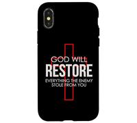 God Will Restore Everything The Enemy Stole From You Case for iPhone X/XS
