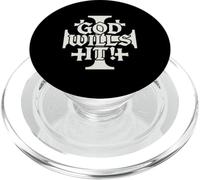GOD WILLS IT! - DEUS VULT - JERUSALEM CROSS PopSockets PopGrip for MagSafe