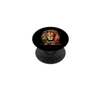 God Wins Lion Last Chapter Christian Faith Statement PopSockets Adhesive PopGrip