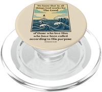 God Works For The Good Romans 8:28 Lighthouse PopSockets PopGrip for MagSafe