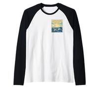 God Works for The Good Romans 8:28 Lighthouse Raglan Baseball Tee