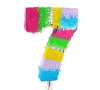 Godan Number 7 Colourful Pastel Cardboard Pinata