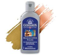 Goddard's Copper & Brass Polish, Copper Cleaner & Brass Cleaner for Long-Lasting Shine, Metal Polish for Pewter, Chrome & More, Metal Polishing Compound (7oz)