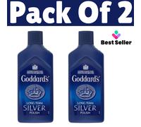 Goddard's Long Term Silver Polish 125ml Cleans Shines And Provides Tarnish UK