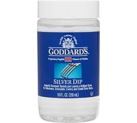Goddard's Silver Dip Cleaner 295ml - Instantly Removes Tarnish - Cleans, Shines & Protects - Silver Dip for Silverware, Cutlery, Jewelry, Flatware, Silverplate - Easy to Use Liquid Cleaner 296879