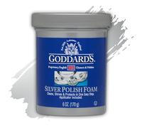 Goddard's Silver Polish Foam - 170 gram - Silver Cleaner & Tarnish Remover with Applicator - Cleans, Shines & Protects - Silverware, Jewelry, Antiques, Cutlery, Trays, Tea Sets and More