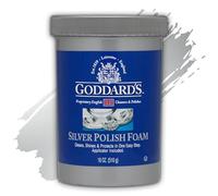Goddard's Silver Polish Foam - 510 gram - Silver Cleaner & Tarnish Remover with Applicator - Cleans, Shines & Protects - Silverware, Jewelry, Antiques, Cutlery, Trays, Tea Sets and More