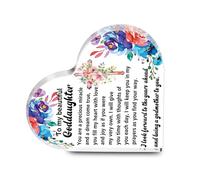 Goddaughter Gifts from Godmother Inspirational Birthday Gifts for Her Christian Acrylic Gift to My Goddaughter Christmas Wedding Graduation (Beautiful Goddaughter)