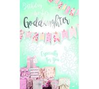 Goddaughter Wishes Presents Gifts Pegs & Washing Line Design Happy Birthday Card