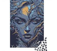 Goddess Adult Jigsaw Puzzle, 1000 Pieces, 38x26cm/1000pcs; Low-dust White Pieces for Sorting; for Relaxed Evenings at The Table