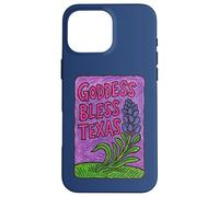 Goddess Bless Texas Divine Feminine Retro Pride Vibes Case for iPhone 16 Pro Max