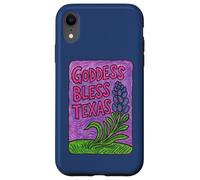 Goddess Bless Texas Divine Feminine Retro Pride Vibes Case for iPhone XR