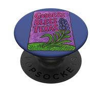 Goddess Bless Texas Divine Feminine Retro Pride Vibes PopSockets Adhesive PopGrip