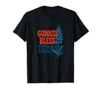 Goddess Bless Texas Divine Feminine Retro Pride Vibes T-Shirt