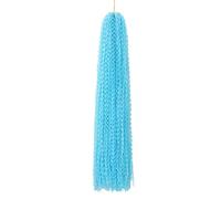 Goddess Boho Box Long Braids Crochet Hairs，24 Inch Synthetic Braid Hair Extensions for Black Women(Blue)