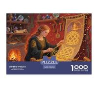 Goddess Brigid Jigsaw Puzzle Waterproof 1000 Piece Puzzles for Adults Fun Educational Games