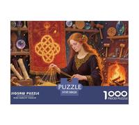 Goddess Brigid Jigsaw Puzzle Waterproof 1000 Piece Puzzles for Adults Gifts Impossible Educational Games