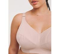 Goddess Women's Plus-Size Celeste Soft Cup Full Coverage Wireless Comfort Bra, Opaque, Fawn, 42K US