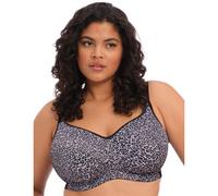 Goddess Celeste Non Wired Sports Bra - Gray Leopard - 42GG
