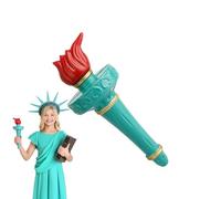 Goddess Costume Set - 4th of July Outfits for Women - Set of 3 themed accessories for patriotic parades, Independence Day and school activities in festive style