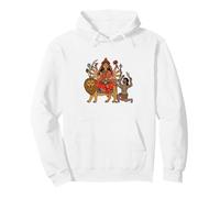 Goddess Durga Pullover Hoodie