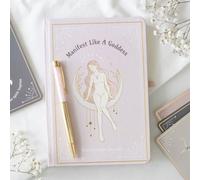 Goddess Energy A5 Manifestation Journal With Rose Quartz Pen