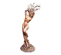 Goddess Forest God Resin Garden Statue Hand-Finished Three-Dimensional Sculpture High- Yard Art Perfect Lawn Backyard Pond Decoration Greek Mythology Inspired for Friends Family