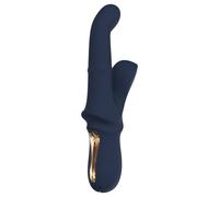 Goddess Iris - beaded clitoral-arm vibrator (blue)