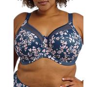 Goddess Kayla Underwire Banded Bra Underwear, Teal Blossom, 42J